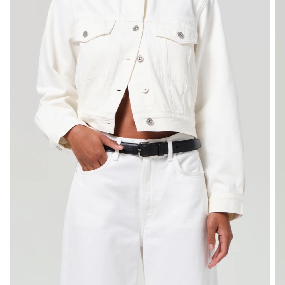 Citizens of Humanity White Renata Denim Jacket NWT Sold Out